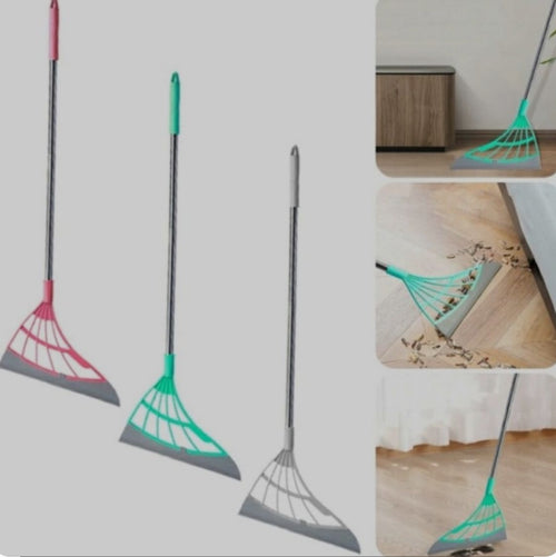 Escoba mágica de goma para pelos de mascotas, cerdas de silicona en colores rosado verde y gris