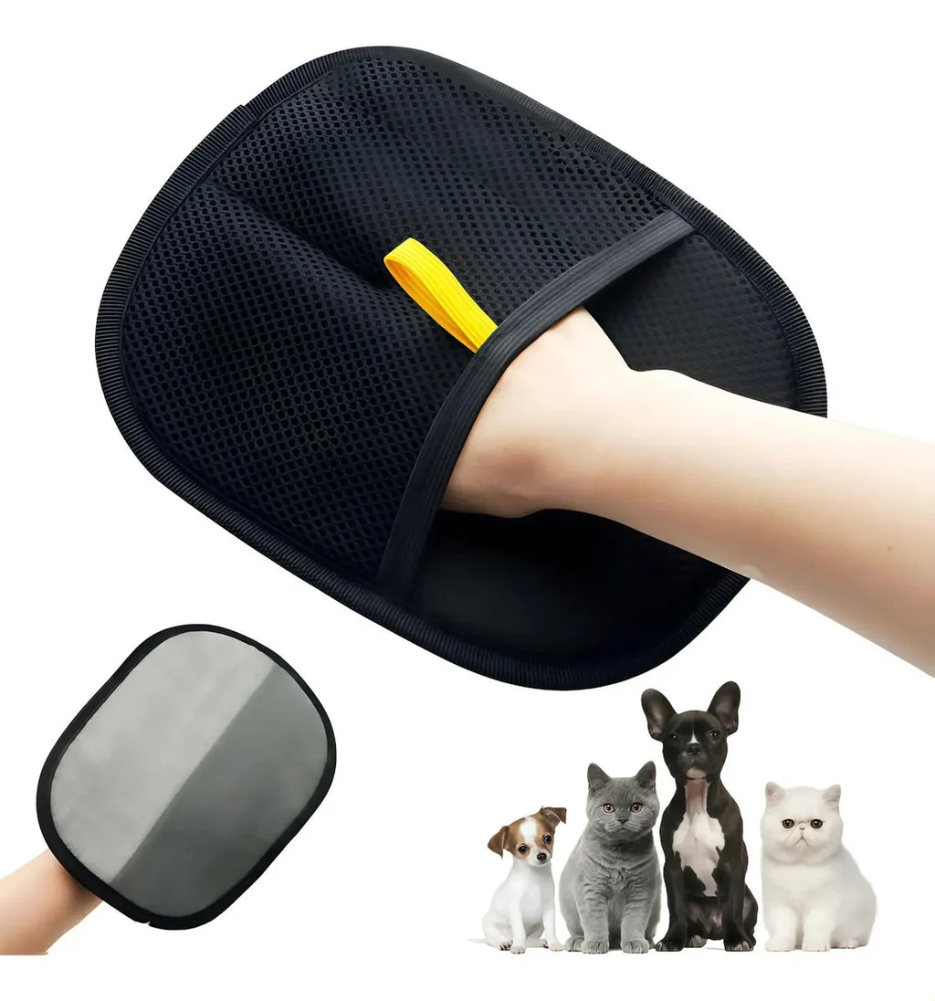 Guante removedor de pelos para mascotas