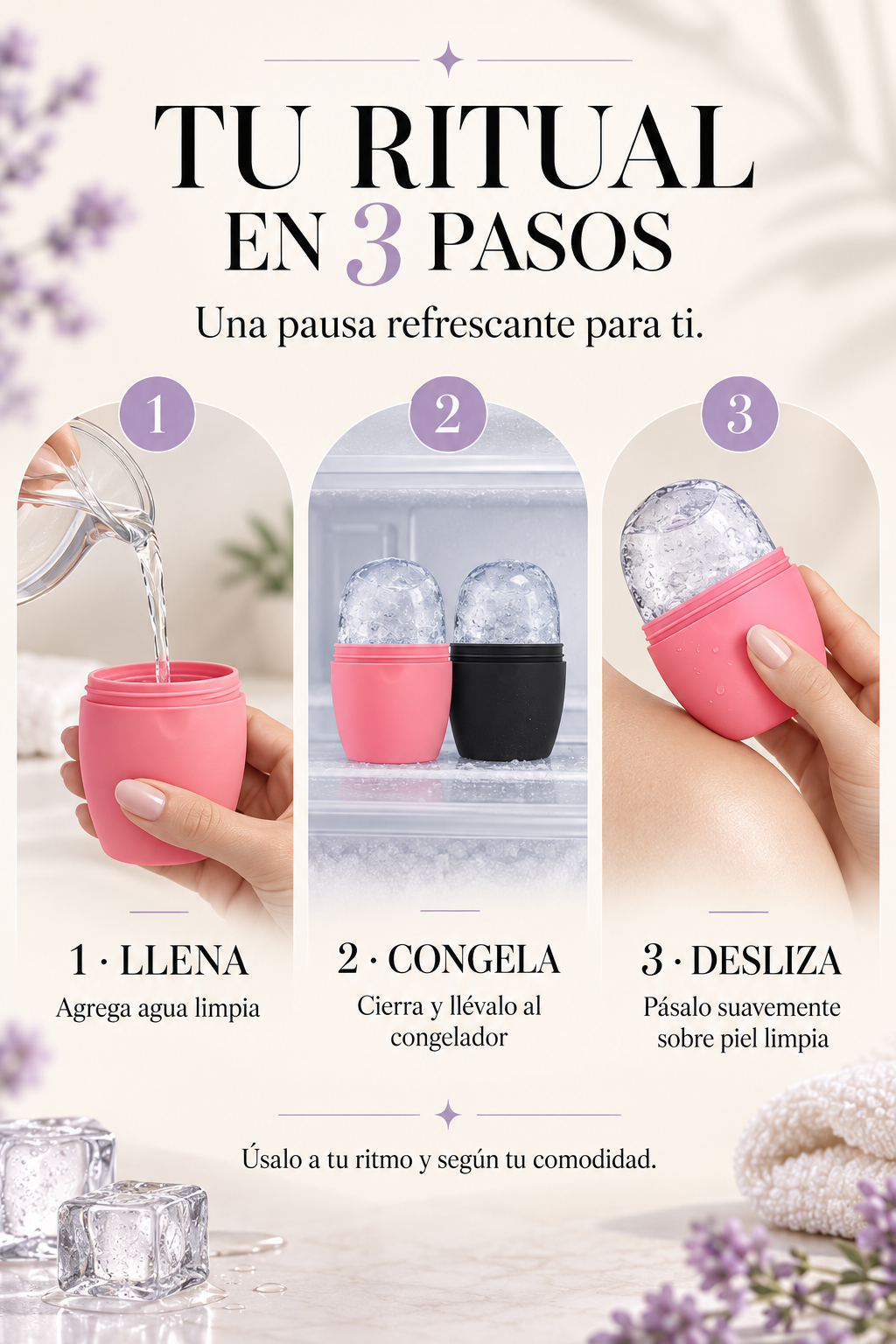Rodillo Glow de Hielo